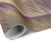 Selectieve focusfoto van paddenstoel cadeaupapier (Rol Hoek)