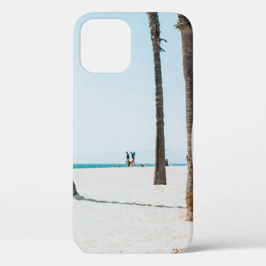 Selectieve focusfoto van wit surfbord Case-Mate iPhone case (Achterkant)