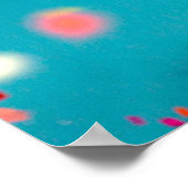 Selectieve focusfotografie van multicolored confet poster (Hoek)