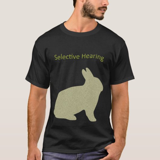 Selectieve hoorzitting t-shirt (Voorkant)