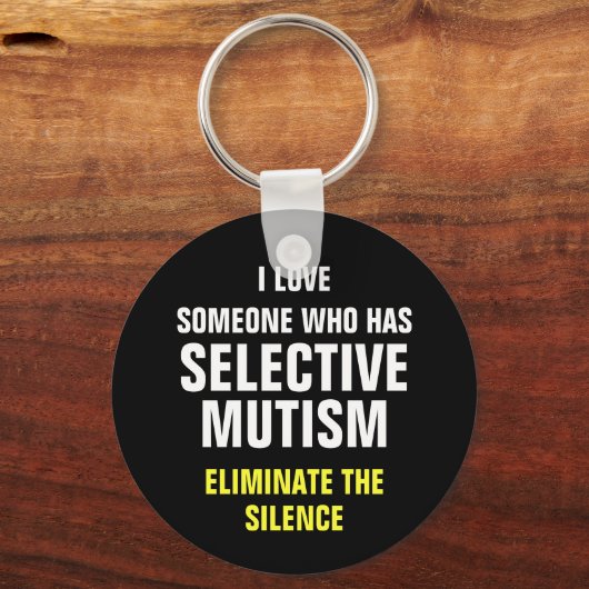 Selectieve Mutisme Sleutelhanger (Voorkant)
