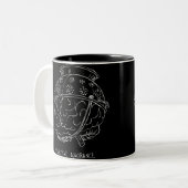 Selectieve Onwetendheid Tweekleurige Koffiemok (Voorkant links)