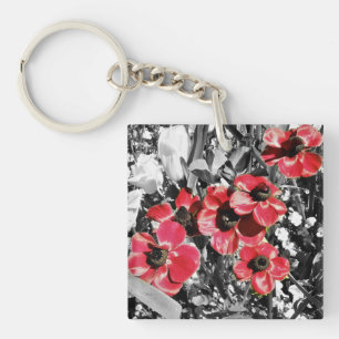 Selectieve schoonheid - Anemone Blossoms Sleutelhanger