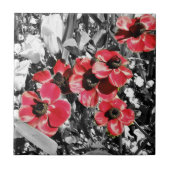 Selective Beauty - Anemone bloesems keramische Teg Tegeltje (Voorkant)