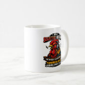 Selective Hearing Cat Mug | Funny Rooster Koffiemok (Voorkant rechts)