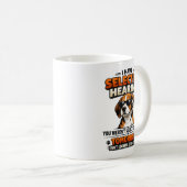 Selective Hearing dog Mug | Funny Coworker Koffiemok (Voorkant rechts)