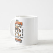Selective Hearing dog Mug | Funny Coworker Koffiemok (Voorkant links)