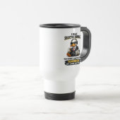Selective Hearing duck Mug | Funny Coworker Reisbeker (Voorkant rechts)