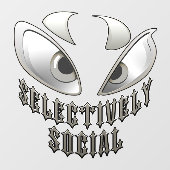Selectively Social Raamsticker (Vel)