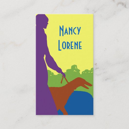 Selena in Bright kleuren - Visitekaartjes (Voorkant)