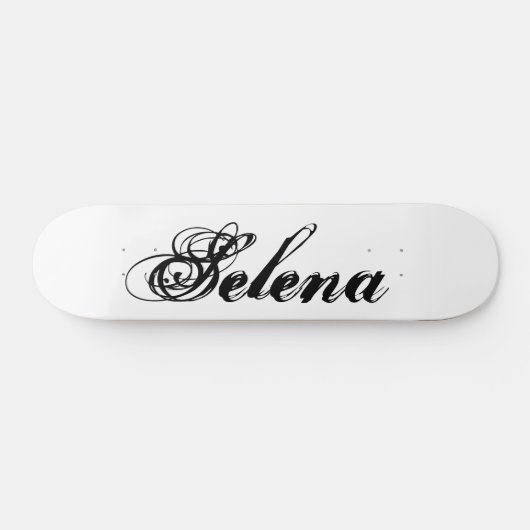 Selena Persoonlijk Skateboard (Horizontaal)