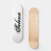 Selena Persoonlijk Skateboard (Voorkant)