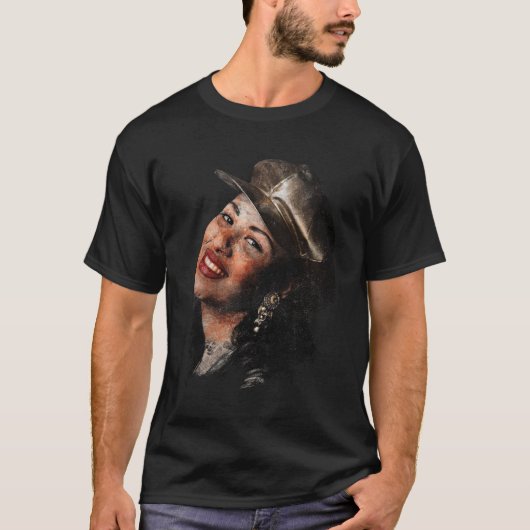 Selena Quintanilla glimlachte T-shirt (Voorkant)
