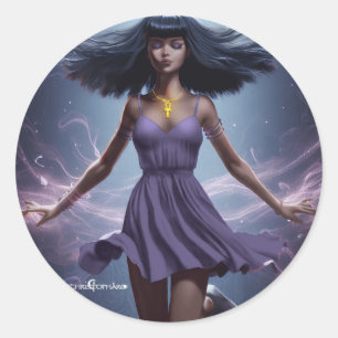 Selene de Magicia - Fantasy Sticker