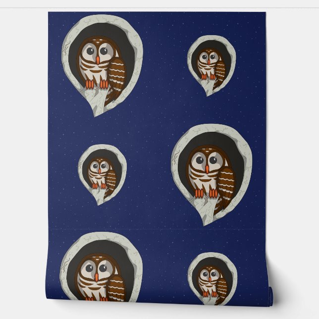 Selene de Uil Behang (Afrollen)