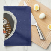 Selene de Uil Keukenhanddoek (Quarter Fold)