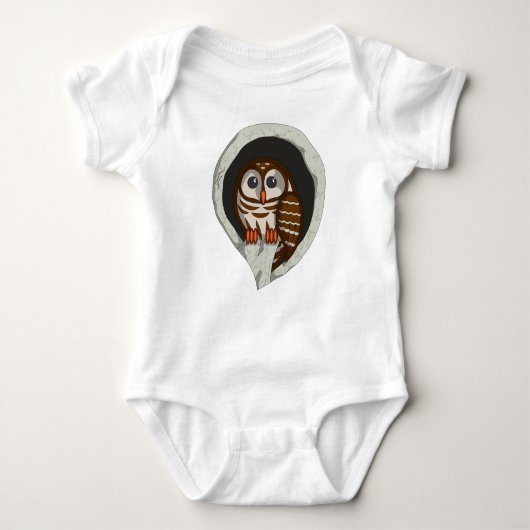 Selene de Uil Kind en Baby Light Shirt (Voorkant)