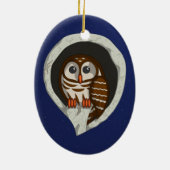 Selene de uil ornament (Achterkant)