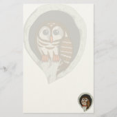 Selene de Uil Stationery Briefpapier (Voorkant)