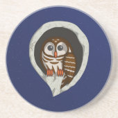 Selene de Uil Zandsteen Onderzetter (Voorkant)