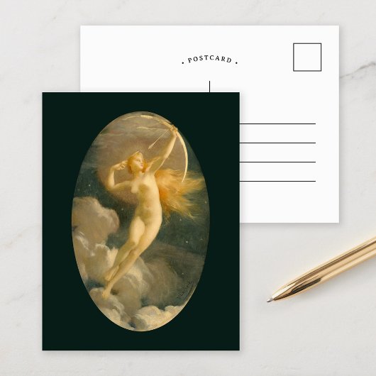 Selene, godin van de maan | Jules Machard Briefkaart