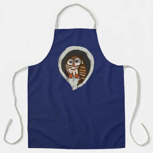 Selene the Owl All-Over Print Schort (Voorkant)