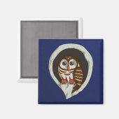 Selene the Owl Magnet (Voorkant / Achterkant)