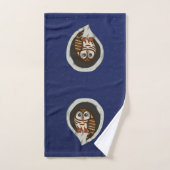 Selene the Owl Towel Set Bad Handdoek (Handdoek)