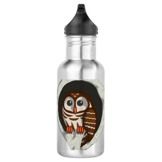 Selene the Owl Water Bottle Waterfles (Rechts)