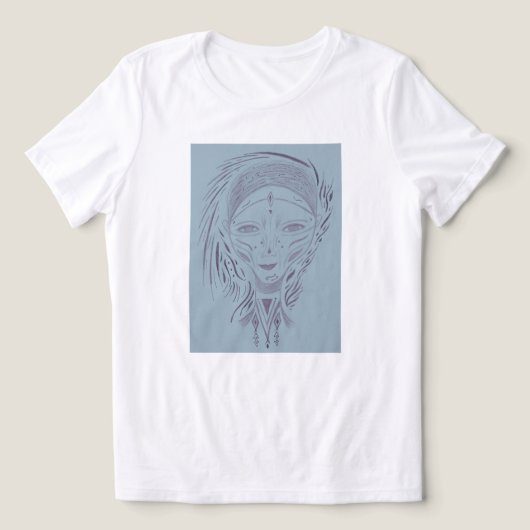 Selene Tri-Blend Shirt (Design voorkant)
