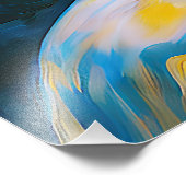 "Selene" - Vrouwen in het water Foto Afdruk (Hoek)