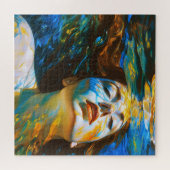 "Selene" - Vrouwen in het water Legpuzzel (Horizontaal)