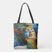 "Selene" - Vrouwen in het water Tote Bag (Achterkant)