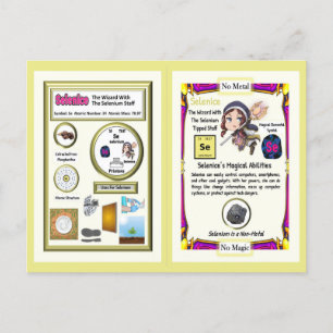 Selenice Wizard - Selenium-element Briefkaart