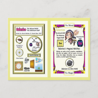 Selenice Wizard - Selenium-element Briefkaart