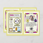 Selenice Wizard - Selenium-element Briefkaart (Voorkant / Achterkant)