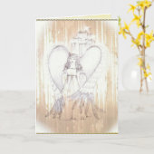 Seleniet wenskaart. kaart (Gele Bloem)