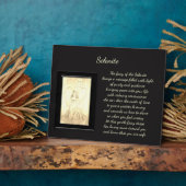 Selenite Crystal Fairy Fotoplaat (Zijkant)