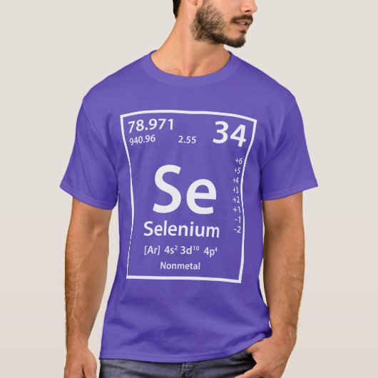 Seleniumelement (wit) t-shirt (Voorkant)
