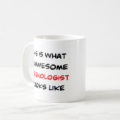 selenoloog geweldige koffiemok (Voorkant links)