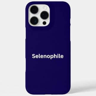 Selenophile Maanliefhebber iPhone 16 Pro Max Hoesje