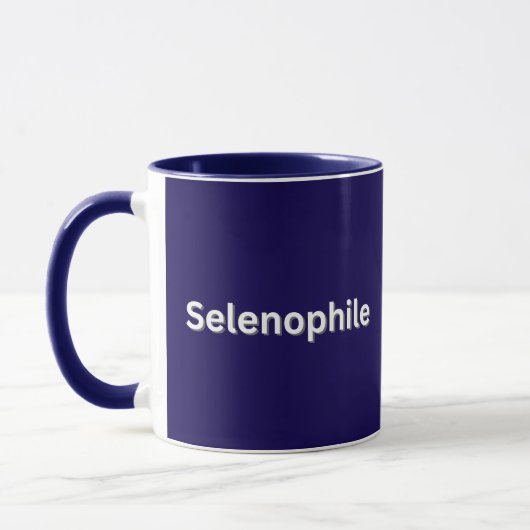 Selenophile Maanliefhebber Mok (Links)