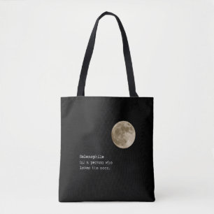 Selenophine Volle Maan Liefde Tote Bag