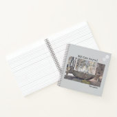 Self Care Badkuip Bubbels Persoonlijk Grijs Dagboe Notitieboek (Binnen)