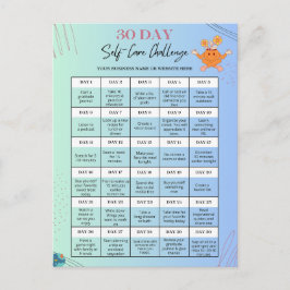SELF-CARE CHALLENGE BRIEFKAARTEN - Personaliseren 