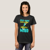 Self Care Healthy Mind Sticker T-shirt (Voorkant volledig)