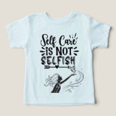 "Self Care is Not Selfish" Inspirational Graphic  (Design voorkant)