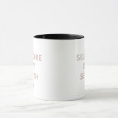 Self Care Isn't Selfish Mug | Self Love Gift Mok (Midden)