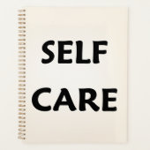 Self Care Minimal Planner Cover (Voorkant)