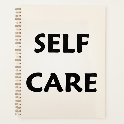 Self Care Minimal Planner Cover (Voorkant)
